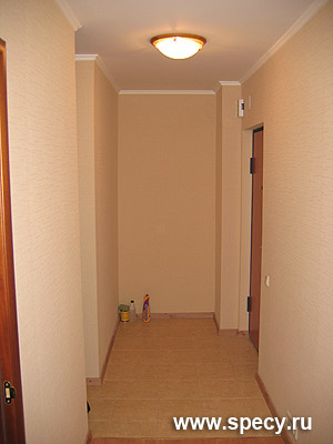 косметический ремонт коридора 2-х комнатной квартиры